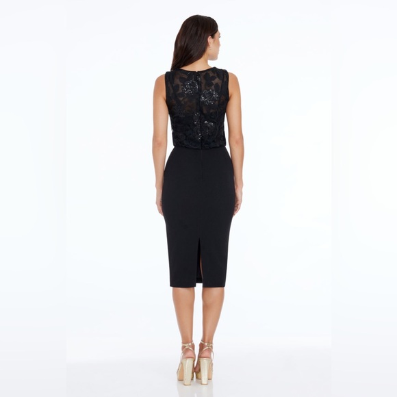 $248 NWOT Dress The Population Amanda Sequin Dress - Picture 3 of 13